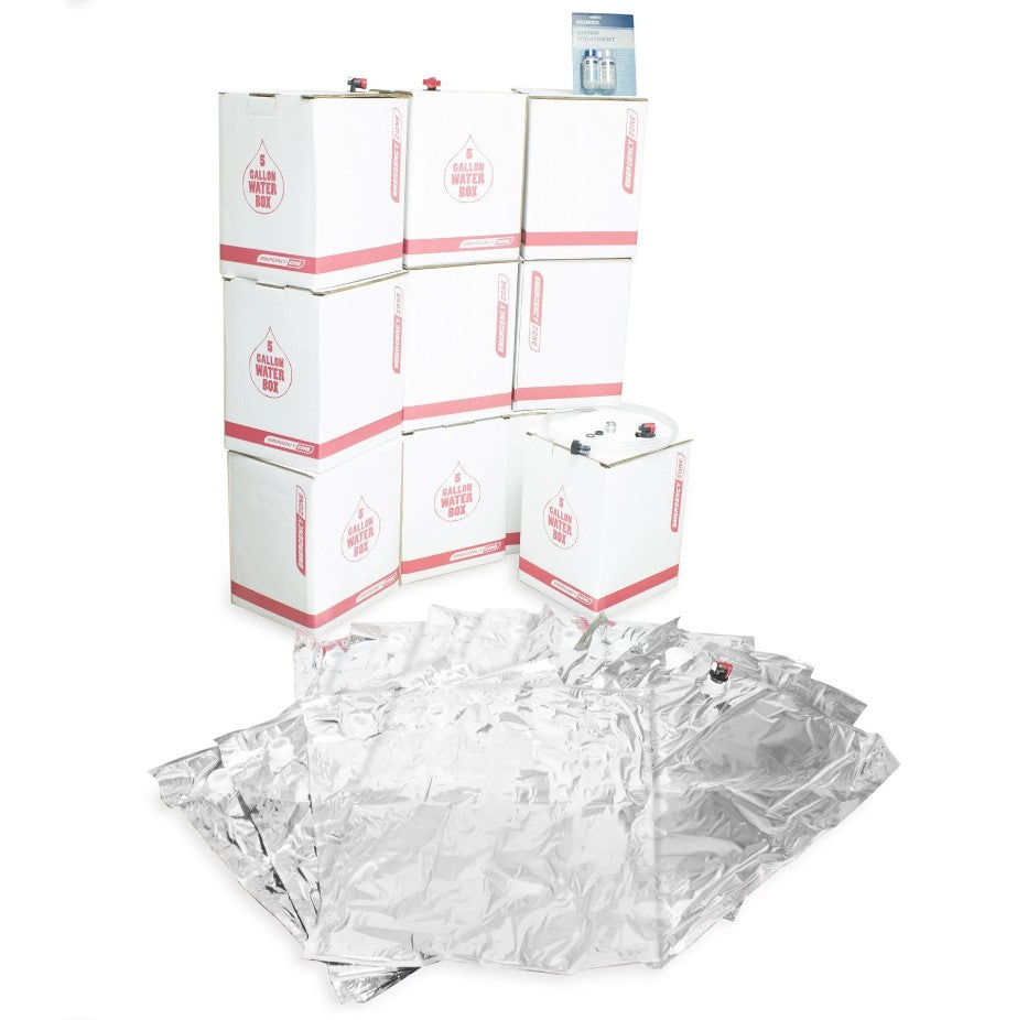 50 Gallon Water Storage/Treatment Set